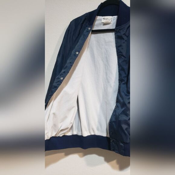 Vtg 1980’s Honig’s Whistle Stop Ann Harbor L Windbreaker Full Zip Jacket in EUC - Picture 5 of 7